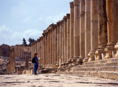 Jerash, Jordan. clipart