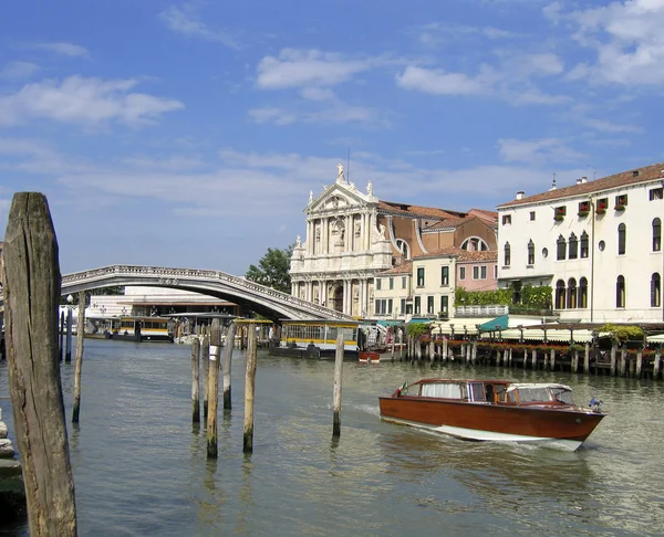 Μεγάλη νερό street - grand canal στη Βενετία, Ιταλία — Φωτογραφία Αρχείου