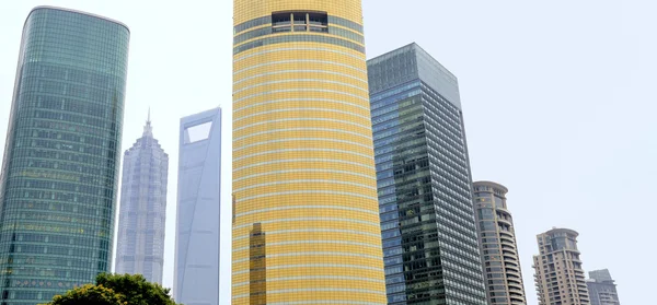 Shanghai financiële wijk — Stockfoto