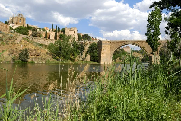 Vista en Toledo en España — Foto de Stock