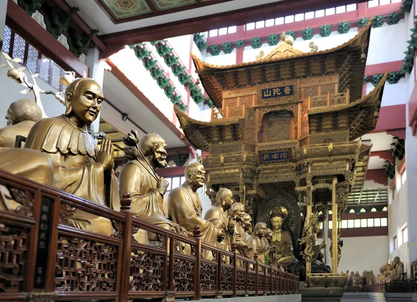 Tempio di Lingyin, Hangzhou, provincia dello Shandong — Foto Stock