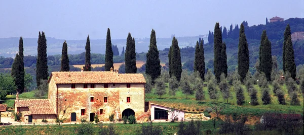 Granja en Toscana — Foto de Stock