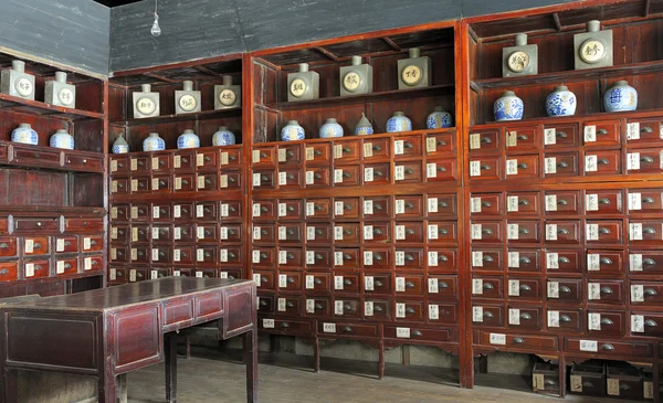 Oude chinese apotheek — Stockfoto