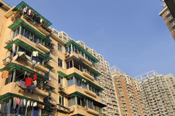 Kínában, hangzhou - lakóépületek — Stock Fotó