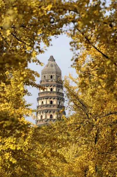 Pagoda, Сучжоу пагорбу тигра — стокове фото