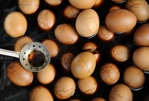 Chinese Tea Eggs — Stock Photo, Image