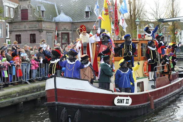 stock image Santa Claus arrives in Holland