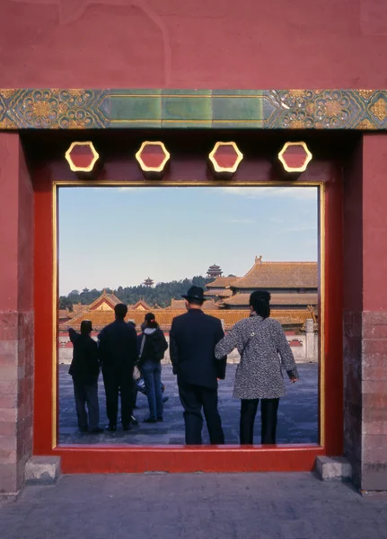 Vstup do chrámu nebes v Pekingu — Stock fotografie