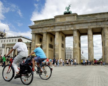 Berlin'deki Brandenburger Tor