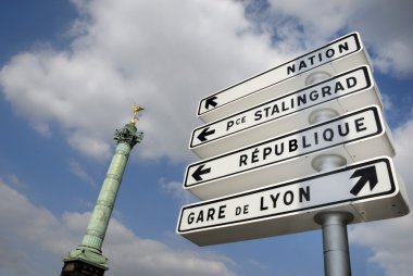 De la Bastille, Paris yerleştirin