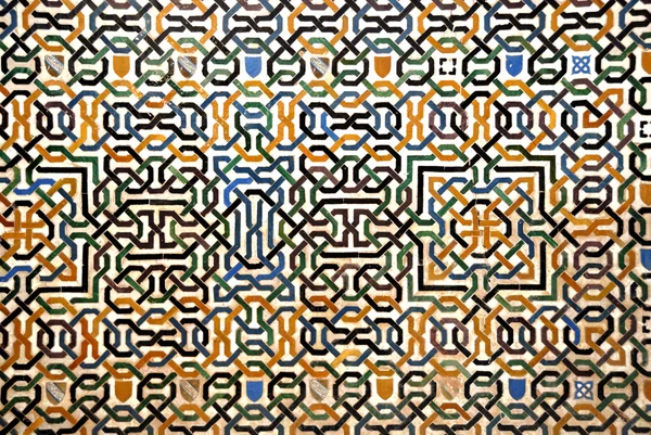 Alhambra içinde Mozaik — Stok fotoğraf