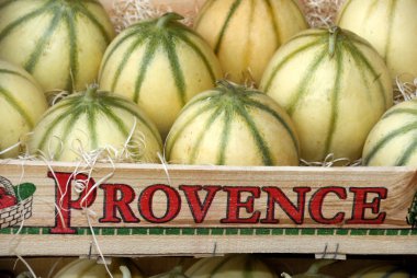 Melons in France clipart