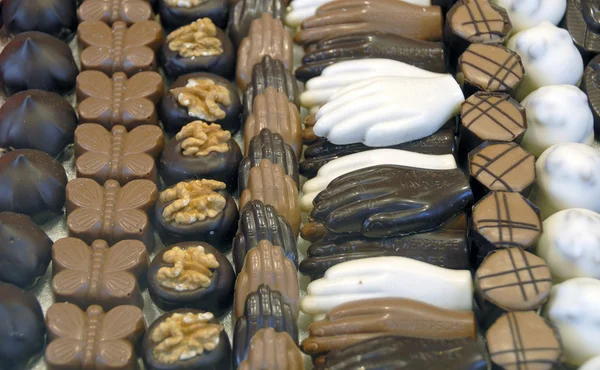Belgium chocolates — Stock Photo, Image
