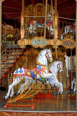 Carousel Horses in Avignon clipart