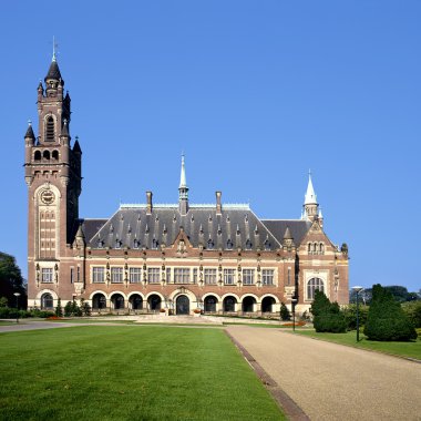The Peace Palace in The Hague( Holland) clipart
