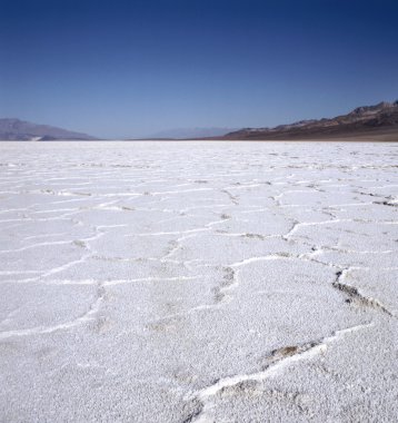 Badwater Basin in Death Valley clipart