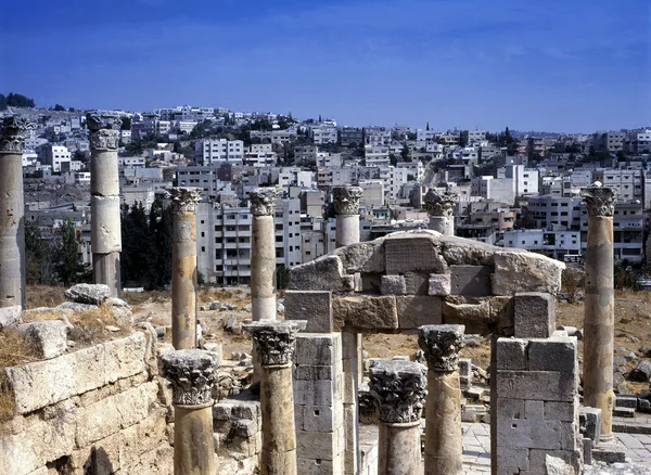 stock image View at the modern city of Jerash, Jordan