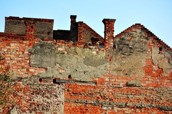 Stary dom ściana — Zdjęcie stockowe
