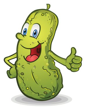 Pickle Thumbs Up clipart