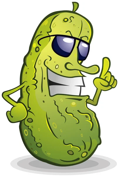 Pickle avec attitude — Image vectorielle
