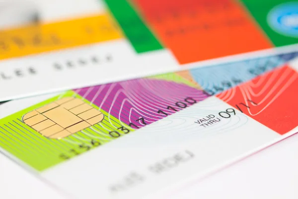 stock image Credit Card Closeup