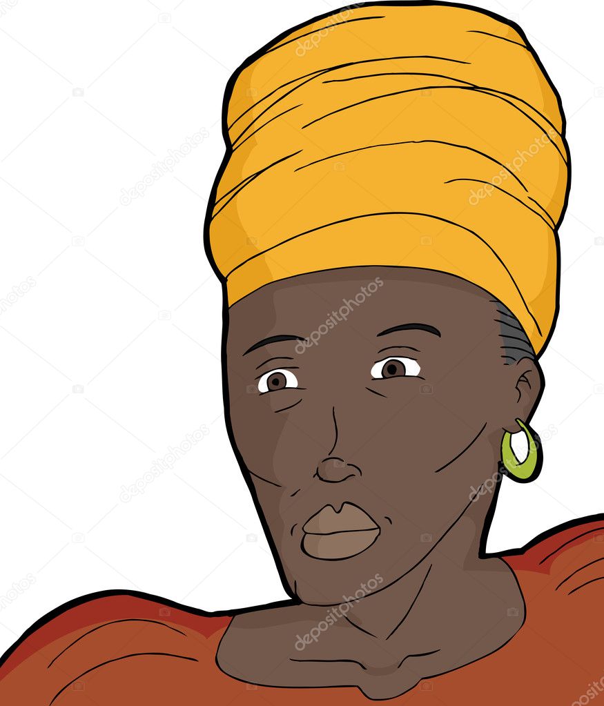 African Muslim Woman
