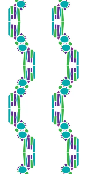 Modèle d'ADN abstrait — Image vectorielle