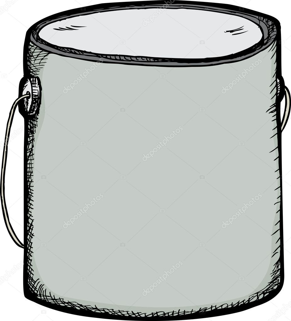 Blank Paint Can — Stock Photo © theblackrhino 8350743