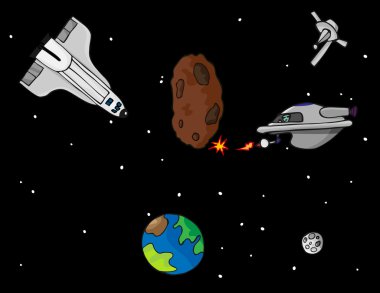 Outer Space Adventures clipart