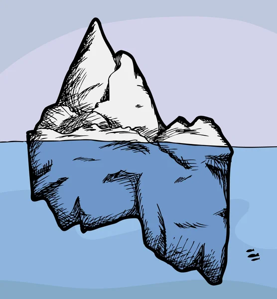 Góra lodowa — Zdjęcie stockowe