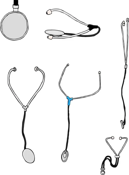 Stethoscoop variaties — Stockfoto