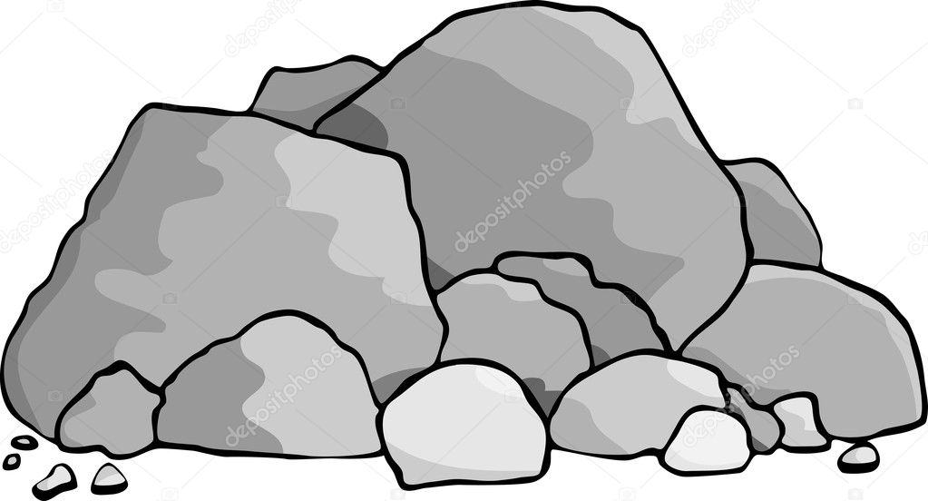 Boulders Stock Vector Image by ©theblackrhino #8617242