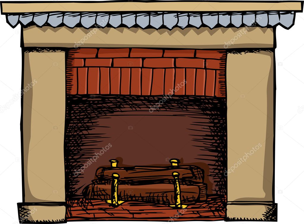Fireplace Illustration