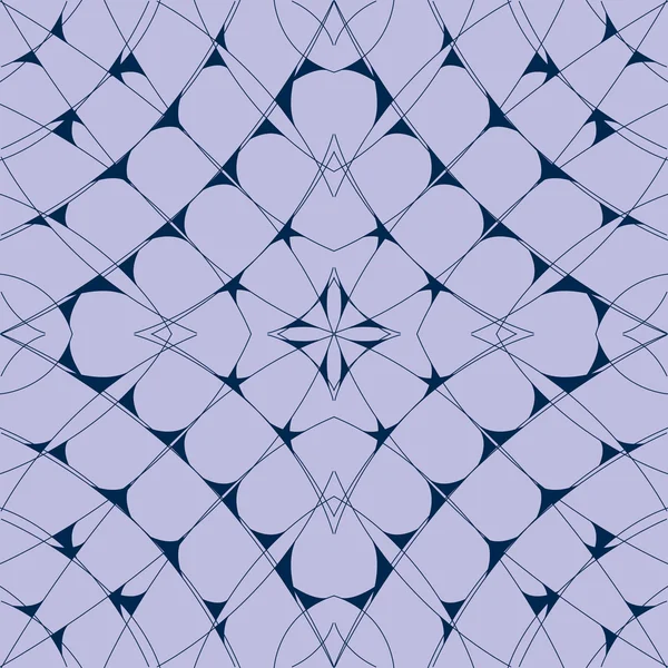 Geometric Blue Pattern — Stock Vector