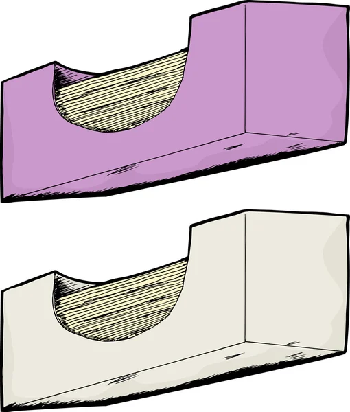 Boîtes à tissus génériques — Image vectorielle