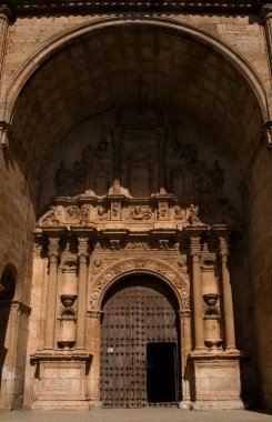 Santa maria Kilisesi. Cuenca Alarcon. İspanya