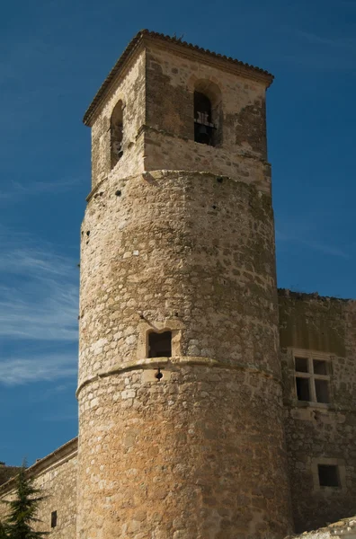 Замок Гарсимуфоз. Куэнка, Испания — стоковое фото