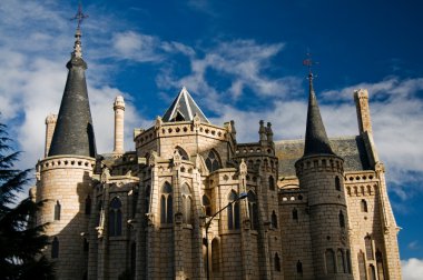 piskoposluk Sarayı astorga gaudi. İspanya