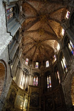 Cathedral Gallery of Avila. Spain clipart