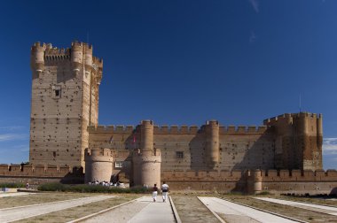 La Mota Castle in Valladolid. Spain clipart