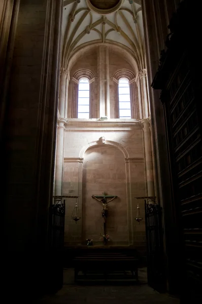 아 스 토르가의 산타 마리아 cathedal에서 성가 대. 스페인 — 스톡 사진