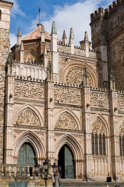 Royal Monastery of Santa Maria de Guadalupe. Caceres, Spain — Stock Photo, Image