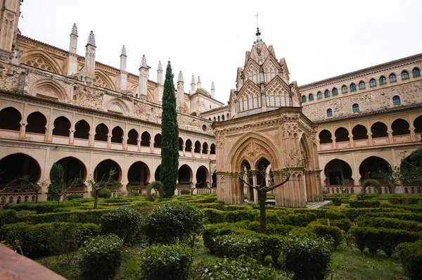 stock image Royal Monastery of Santa Maria de Guadalupe. Caceres, Spain