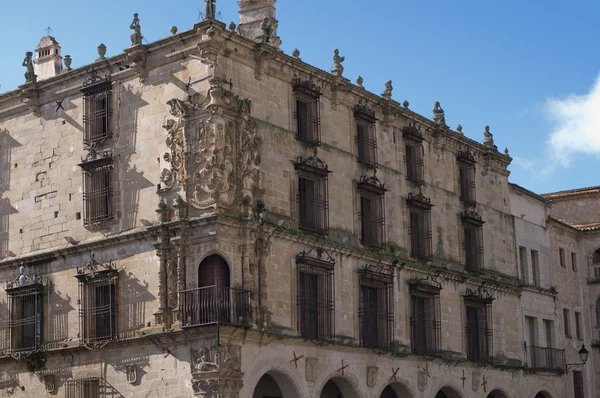 stock image Conquest Palace in Trujillo. Caceres, Spain.