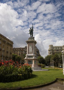 San sebastian - oquendo heykeli