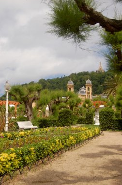 alderdi-eder bahçelerde san sebastian, İspanya