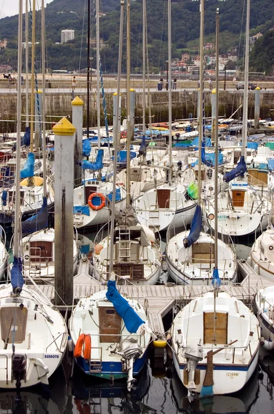 San sebastian port — Stockfoto