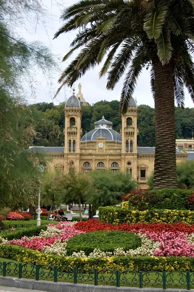 stock image San sebastian - city hall building