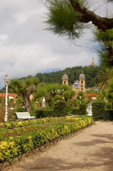 Stock image Alderdi-Eder Gardens in San Sebastian, Spain