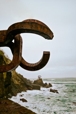 Peine del viento heykel san sebastian, İspanya